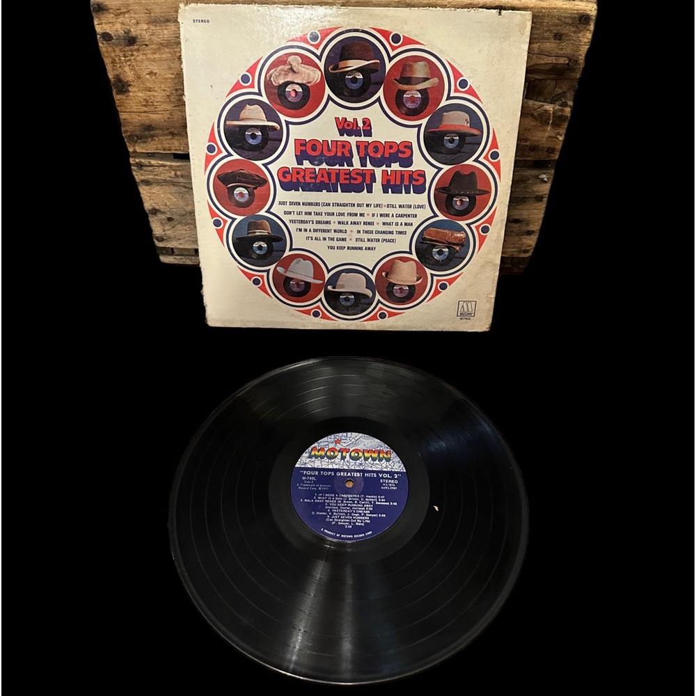 The Four Tops ~ Greatest Hits Vol.2 ~ LP  ~Vinyl ~ Motown